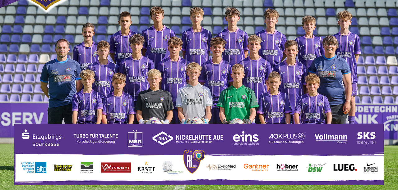 Mannschaftsfoto U15.