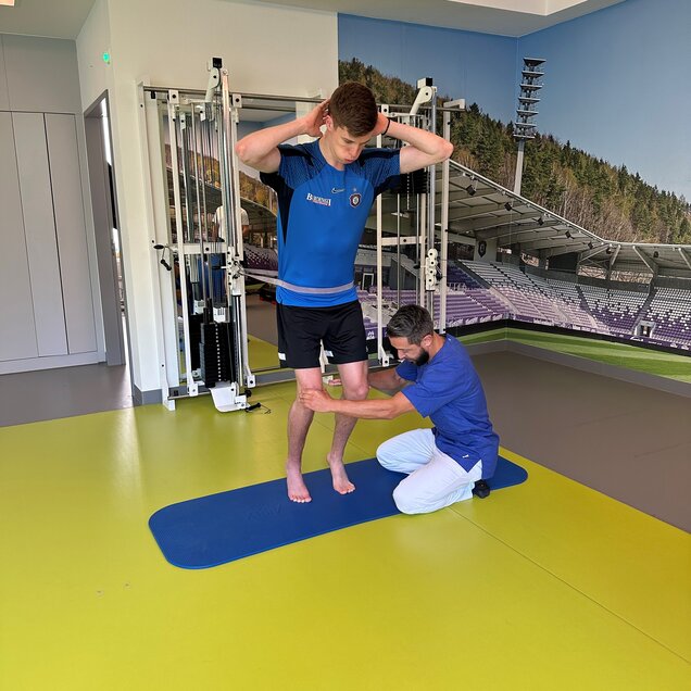 Zu Besuch bei Finn Hetzsch im Aufbautraining FC Erzgebirge Aue