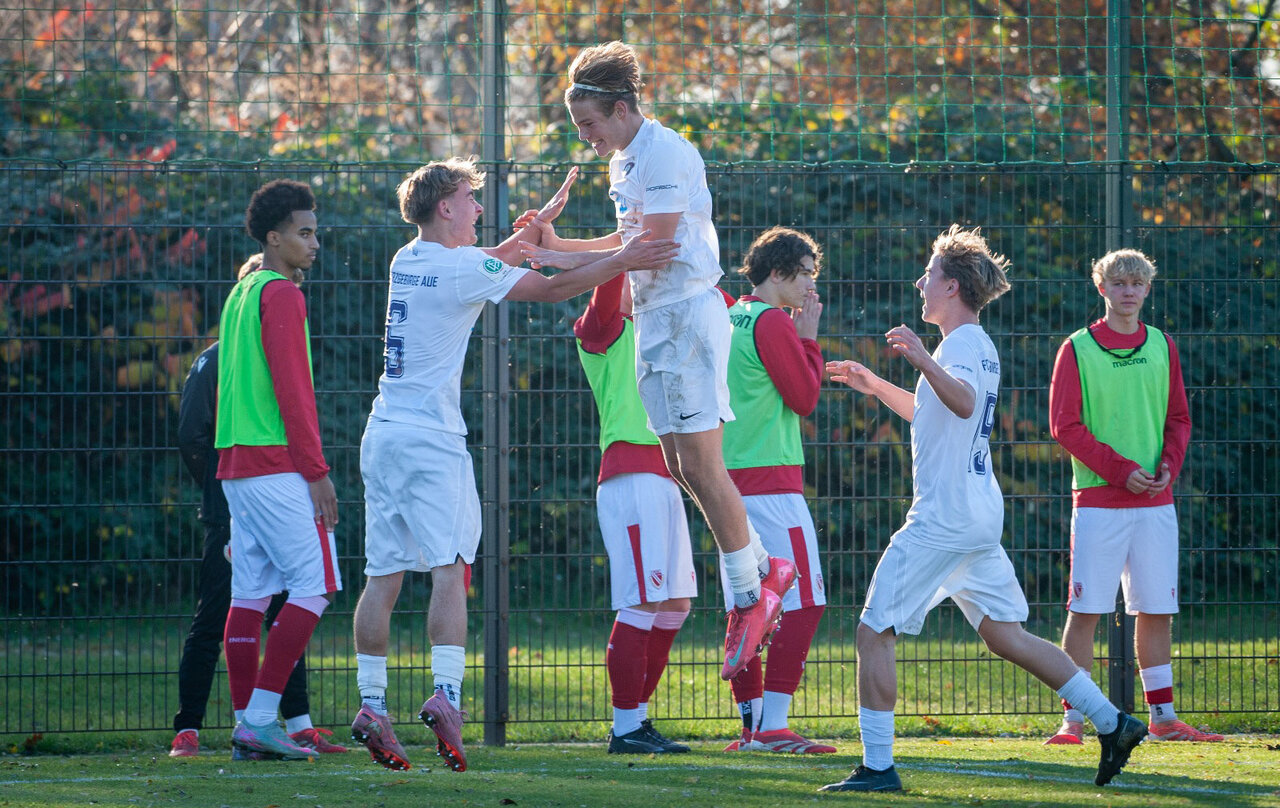 Jubel bei der U17.