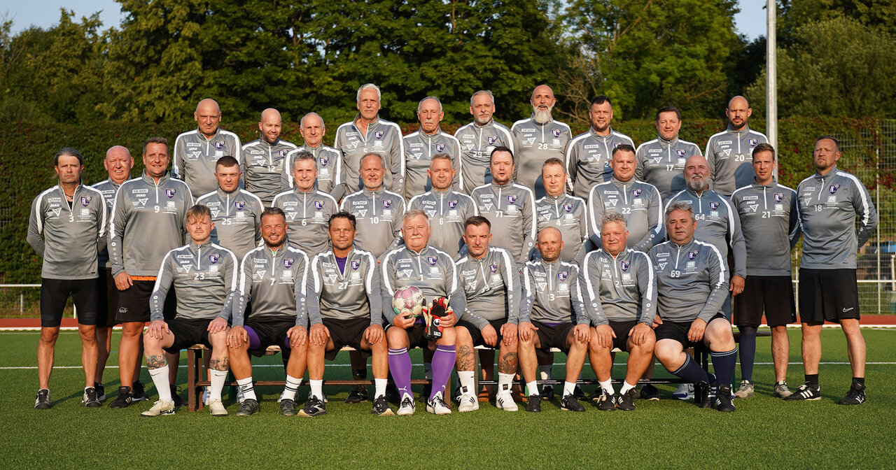 Mannschaftsfoto der Donnerstagskicker.