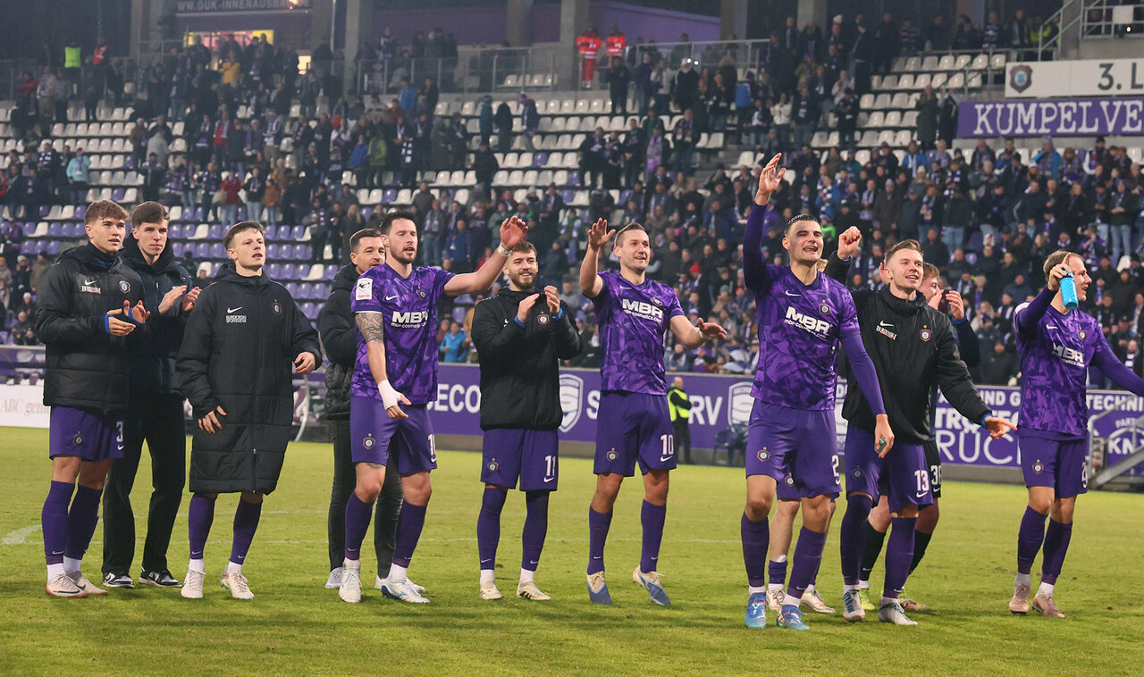 Jubel nach Heimsieg.