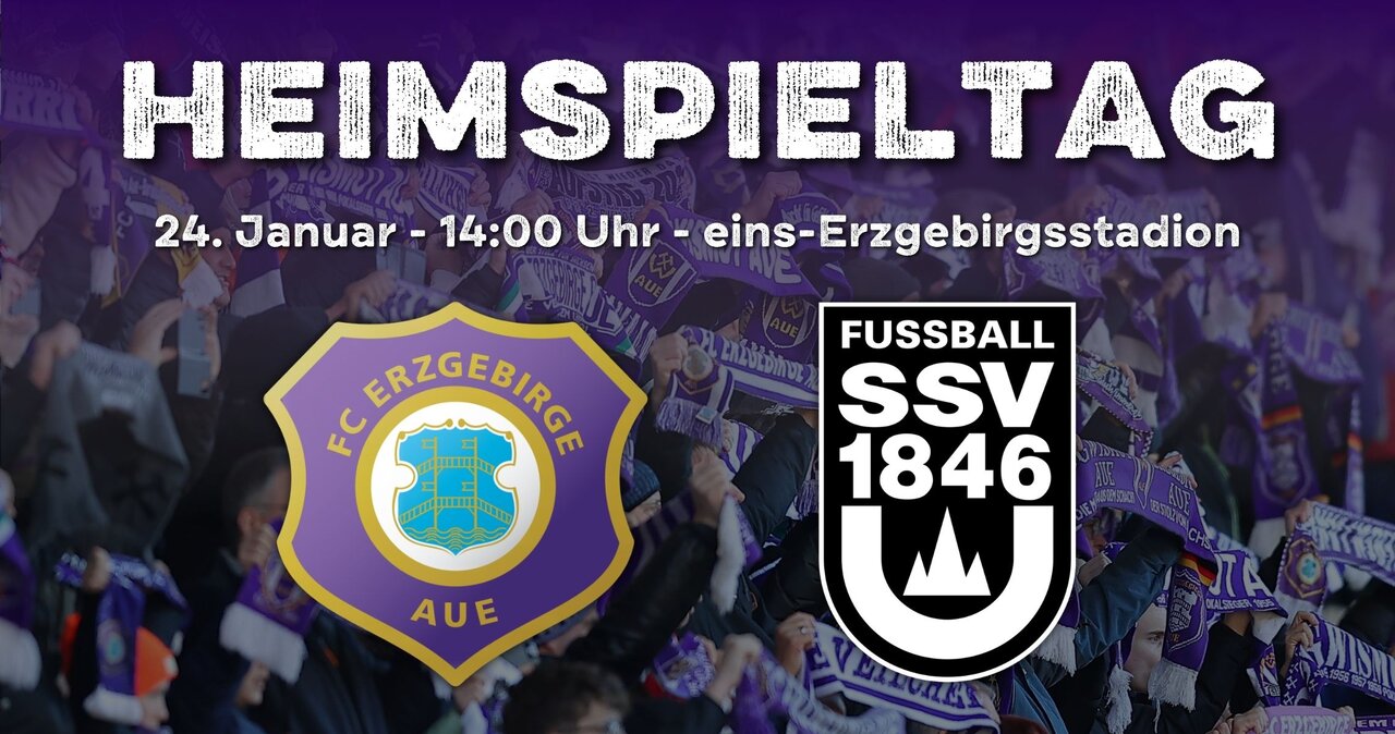 Ankündigung Heimspiel Ulm