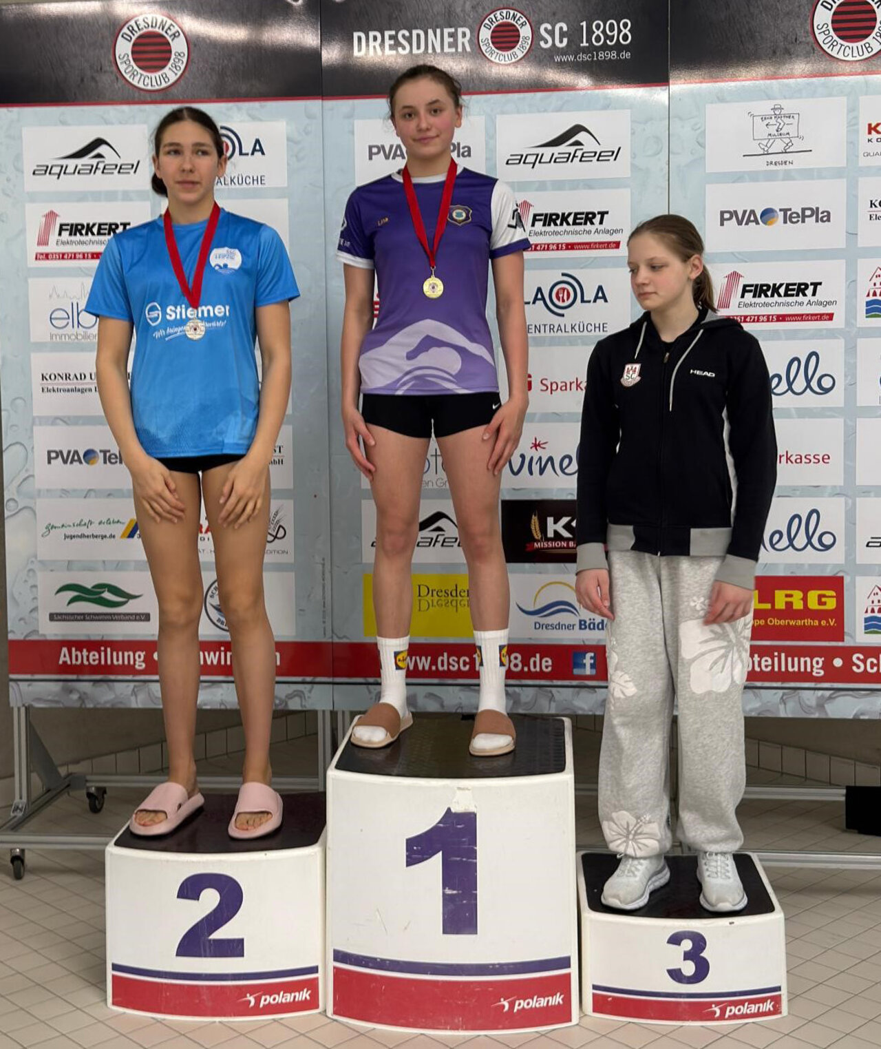 Lina Waldenburger auf Platz 1.