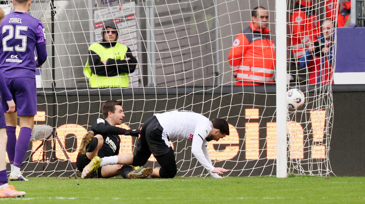 Wieder geschlafen - früher Gegentreffer.