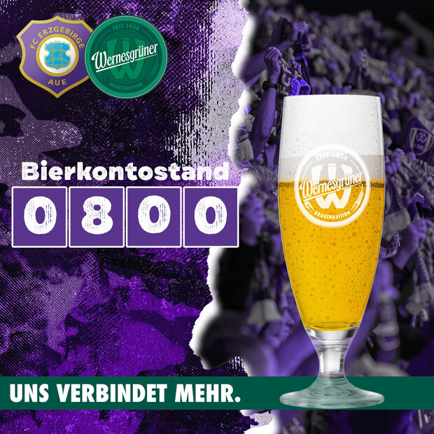 Werbung Bierkonto