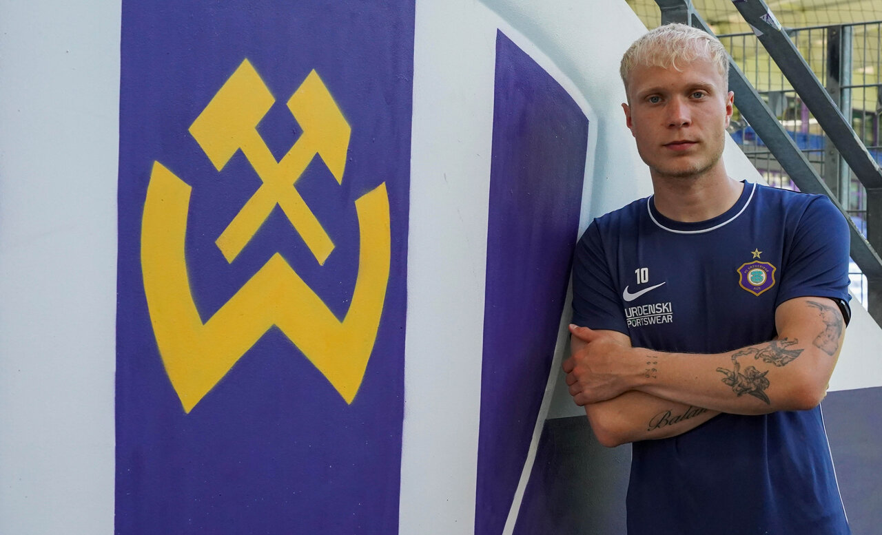 Linus Queißer in Aue.