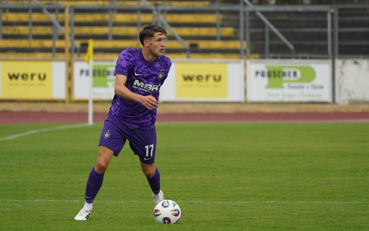 Flankenspezialist - Pascal Fallmann. Foto: Dennis Hambeck - FCE