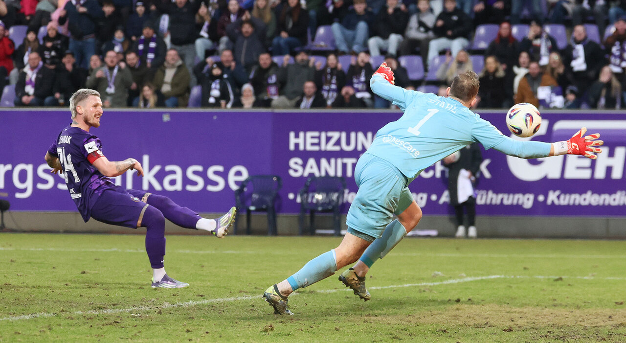 Tor zum 4:0 durch Marvin Stefaniak.