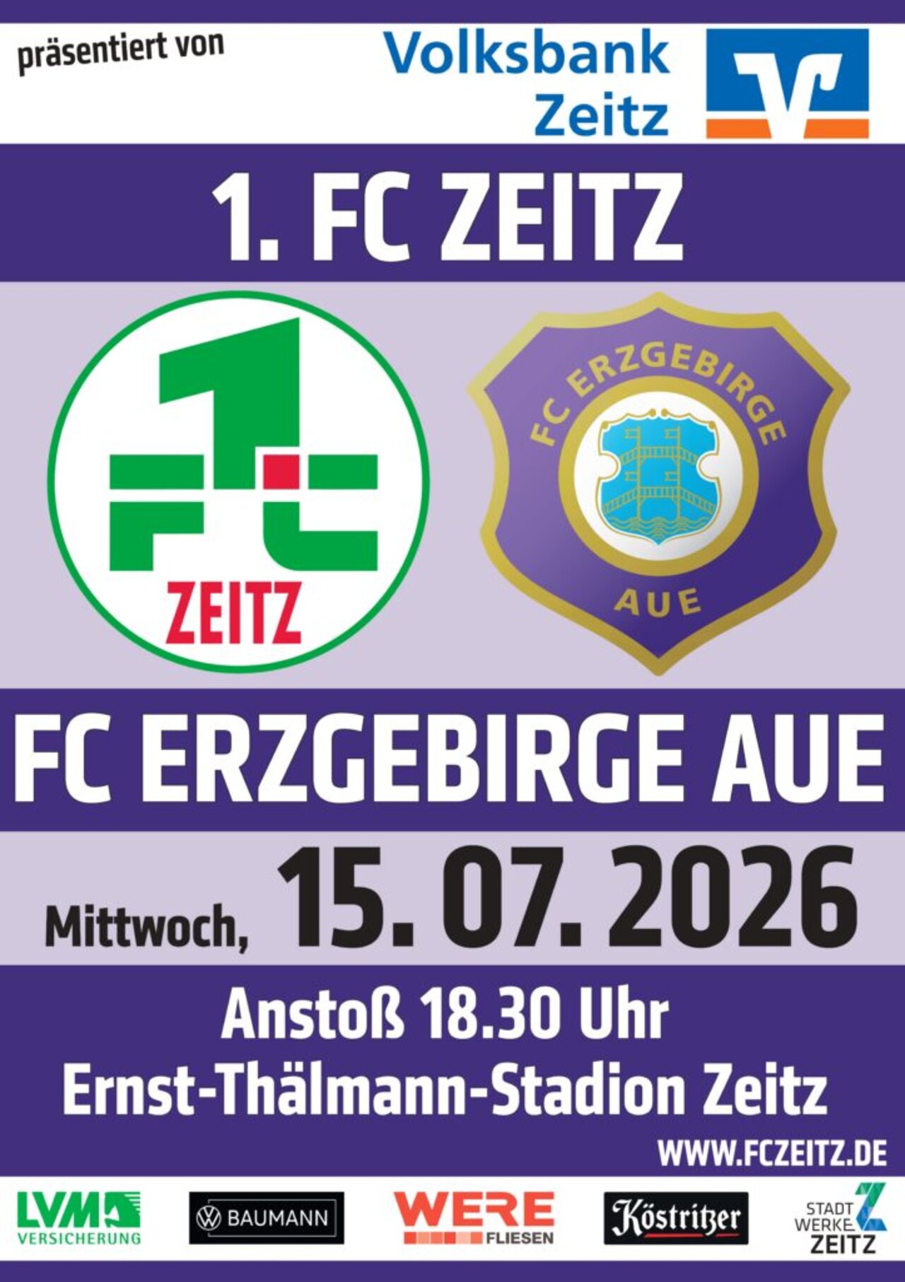 Ansetzungsplakat Zeitz