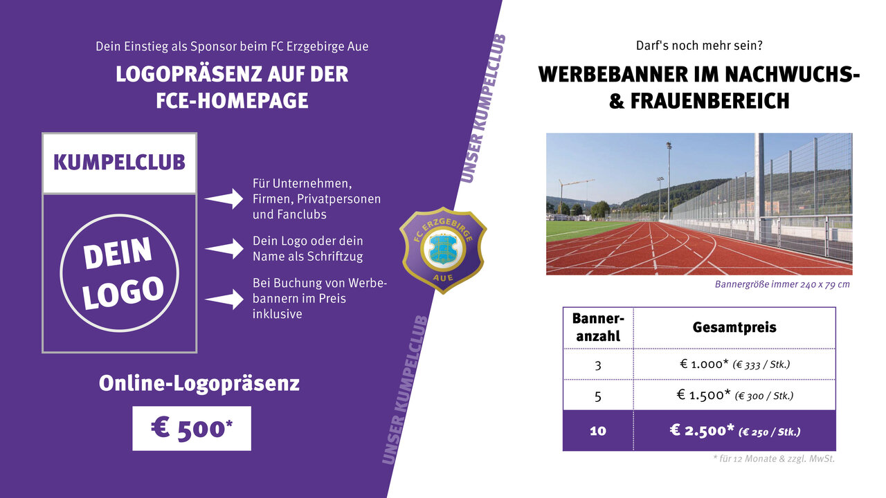 Werbung neuer Kumpelclub