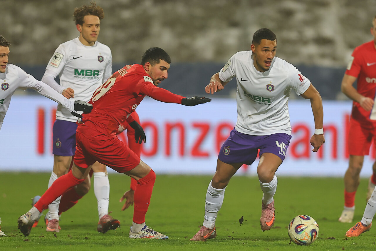 Gleich voll im Spiel - Vincent Ocansey.