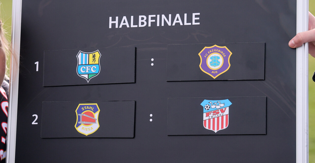 Halbfinalbegegnungen.