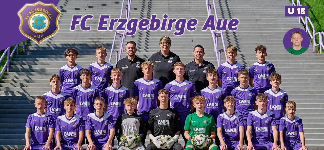U15 Mannschaftsfoto.