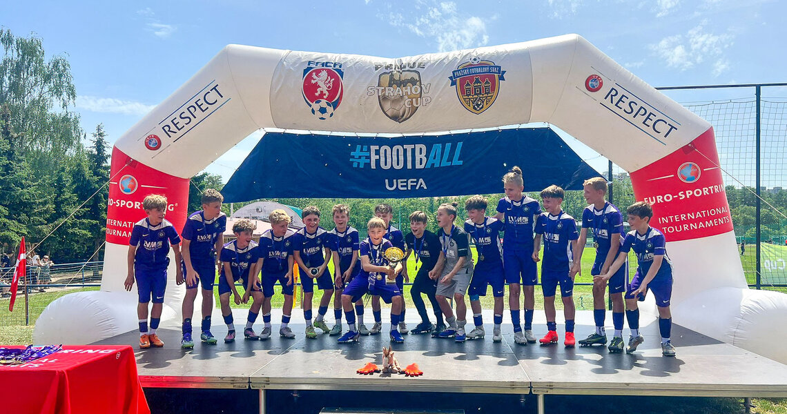 U12 Turniersieger in Prag