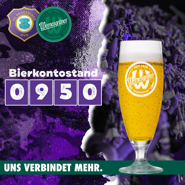 Werbung Bierkonto