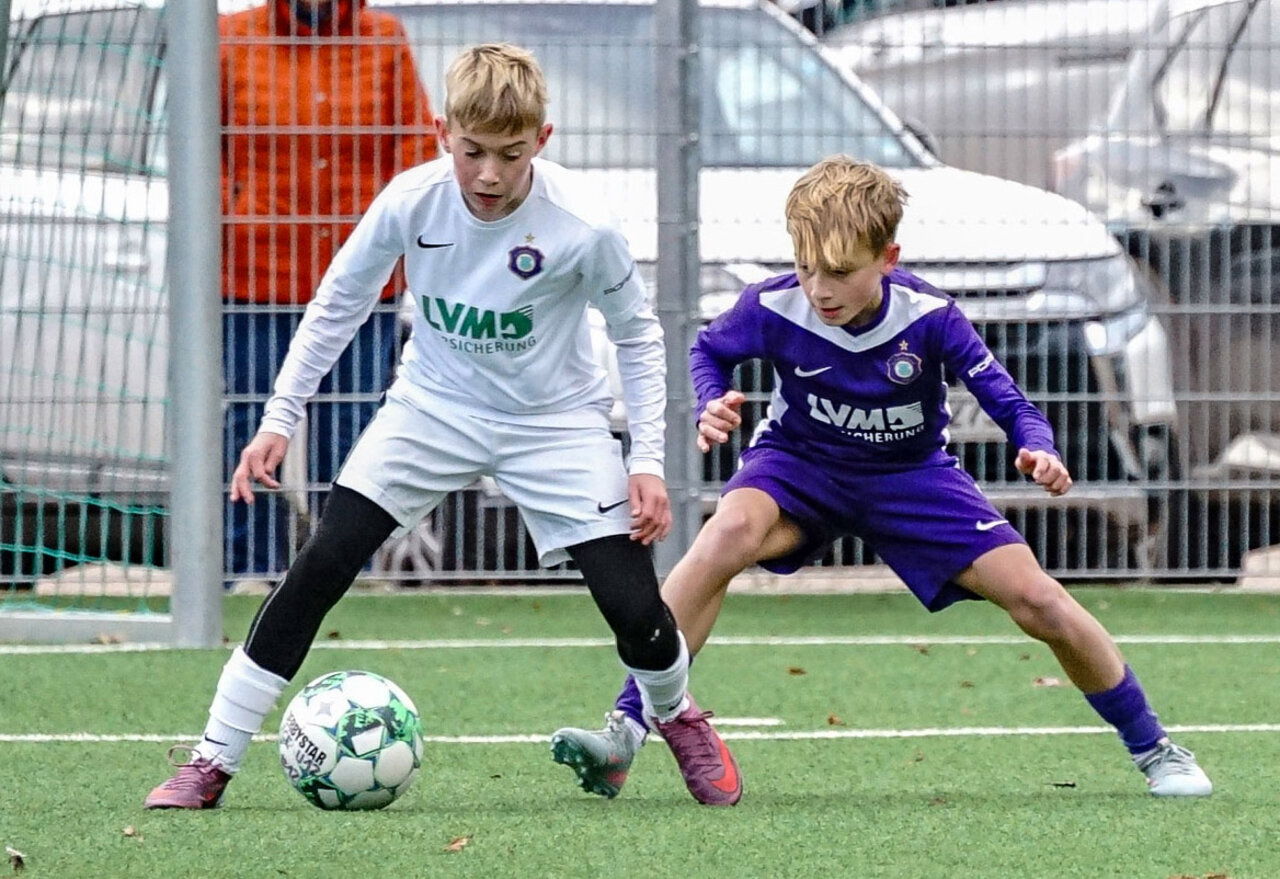 U13 gegen U12.