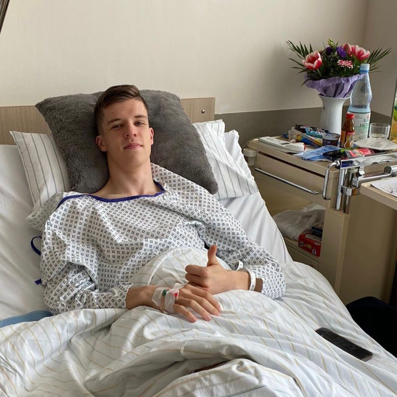 Zu Besuch bei Finn Hetzsch im Aufbautraining FC Erzgebirge Aue