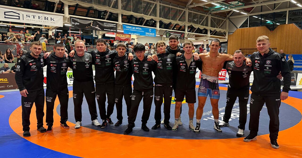 Team Aue in Baienfurt.