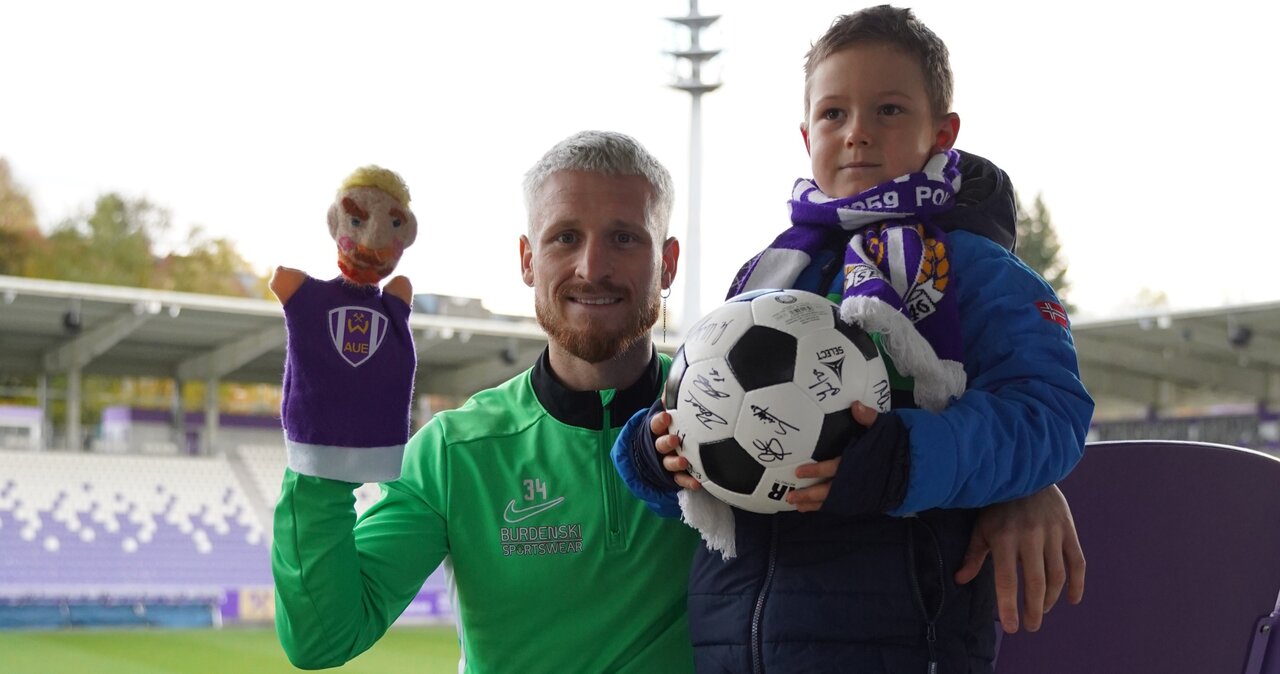 Audienz bei Marvin Stefaniak für Karl Pügner.