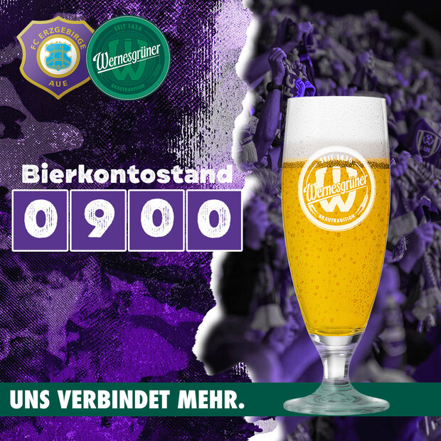 Werbung Bierkonto