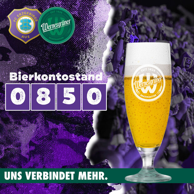 Werbung Bierkonto