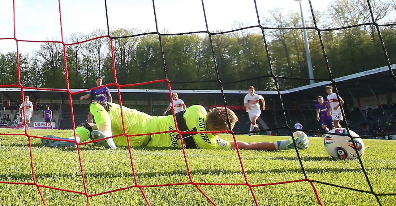 Elfmeter in Stuttgart.