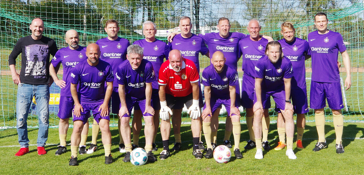 Traditionsmannschaft des FCE.
