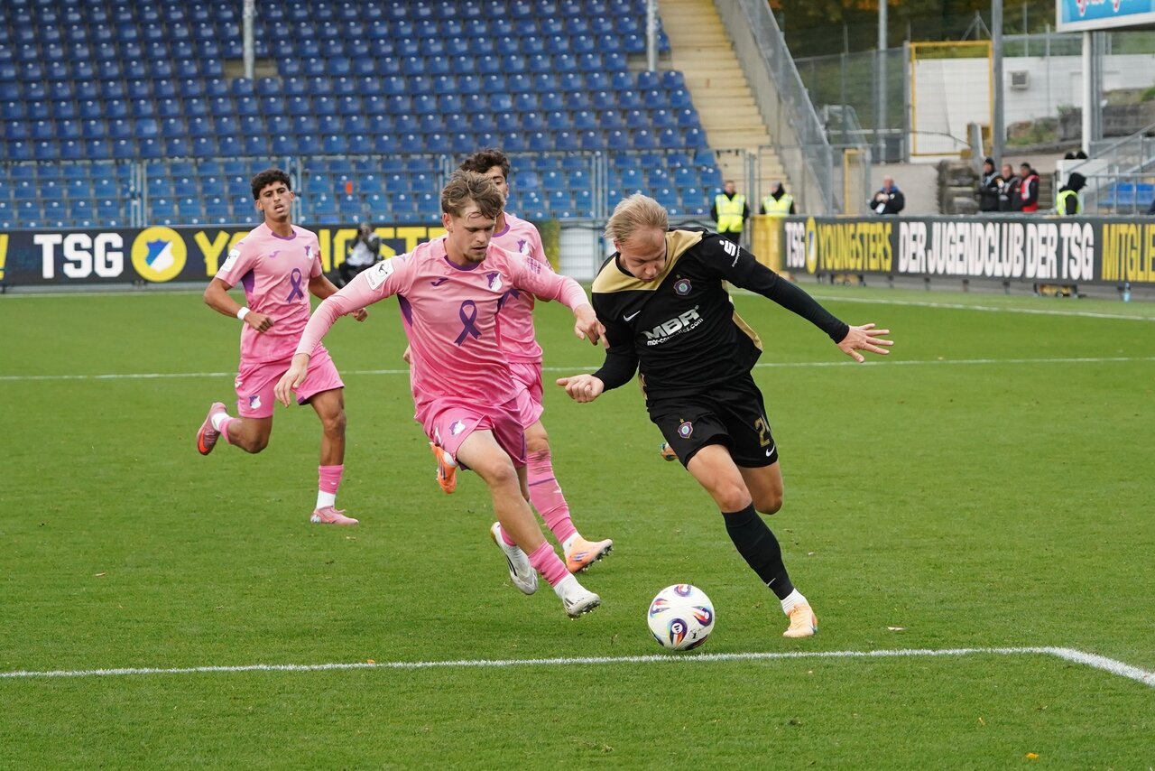 Laufstark und engagiert - nur ohne Torerfolg.