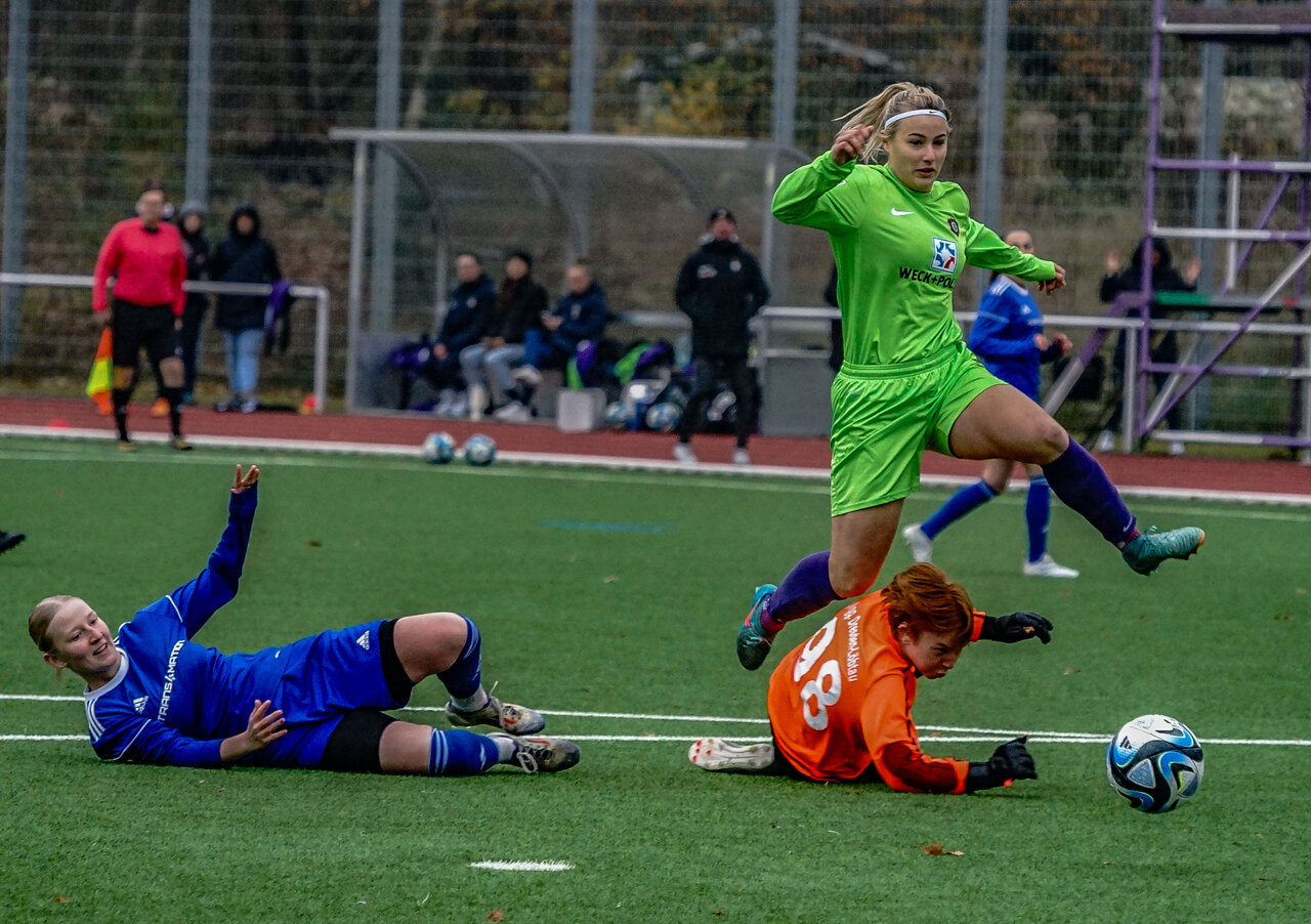 Spielszene Aue Frauen