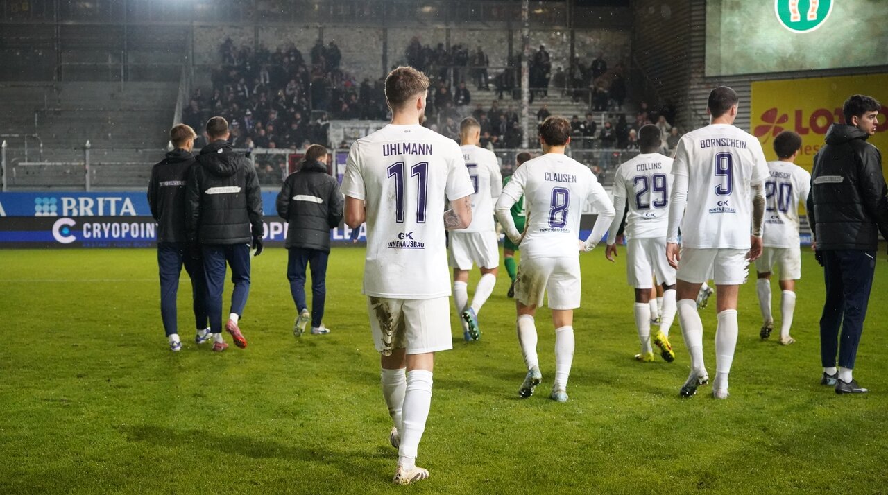 Hängende Köpfe, da war mehr drin.