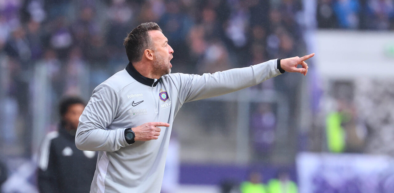 Debüt für Aue an der Seitenlinie - Christoph Dabrowski.