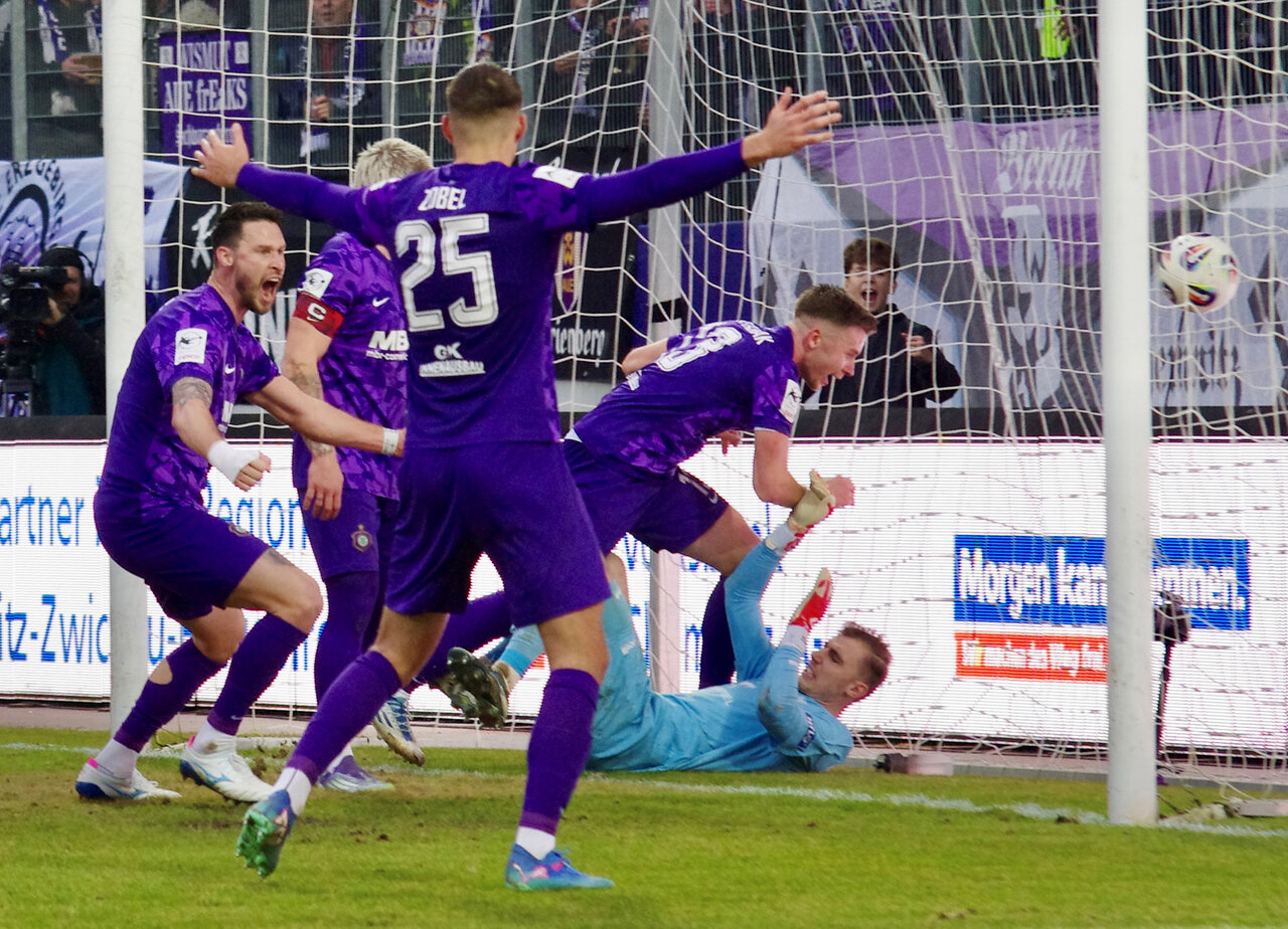 Jubel über das 3:0.