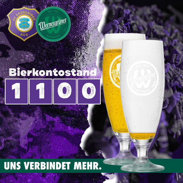 Werbung Bierkonto