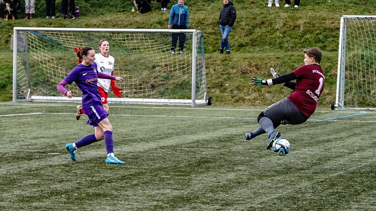 Elise Schneider erzielte das 3:1 gegen Zwickau
