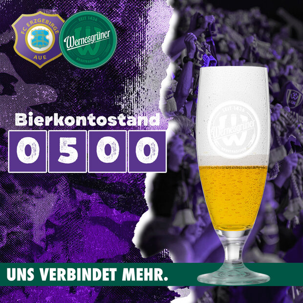 Werbung Bierkonto