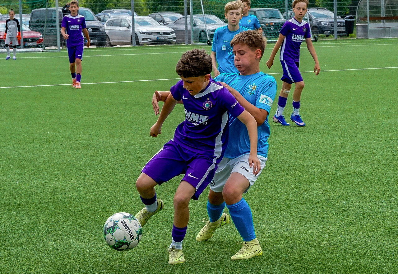 Manndeckung bei der U12.