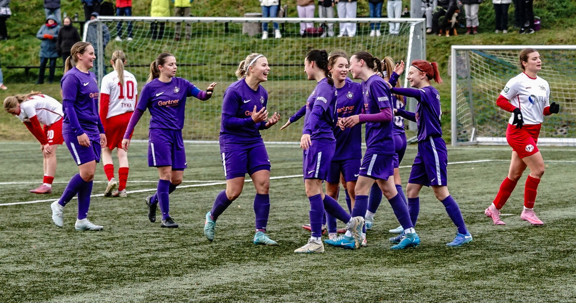 Freude bei den Aue-Frauen