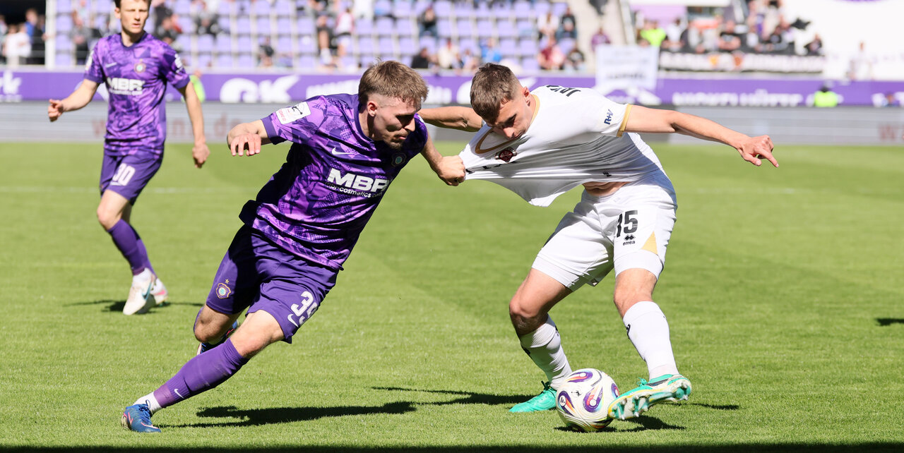 Von Beginn an im Spiel - Maxi Schmid.