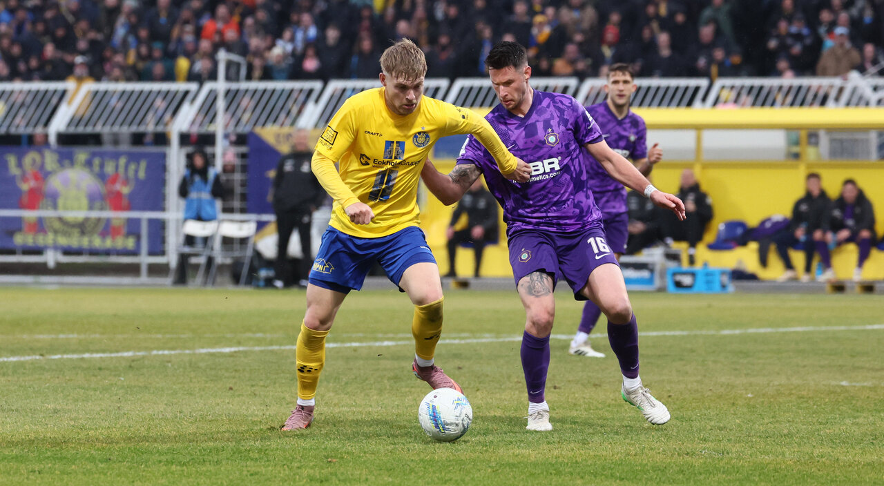 Viel zu tun. Ryan Malone in der Arbeit gegen den Ball.
