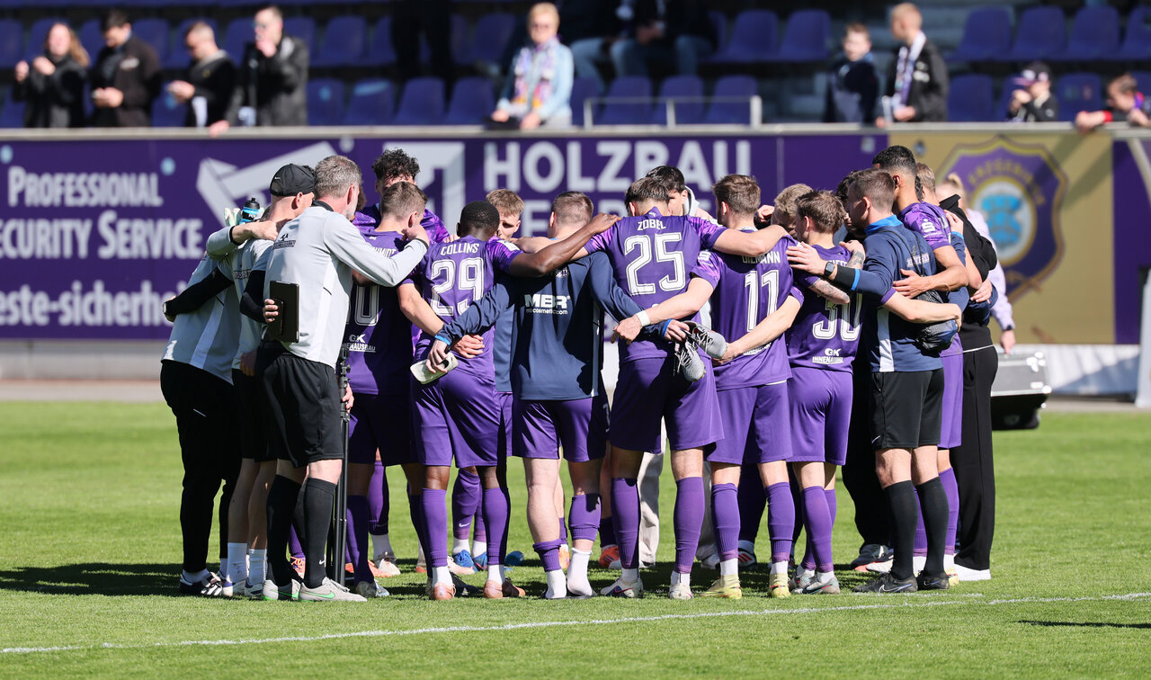 Bitterer Tag für Mannschaft und Verein.