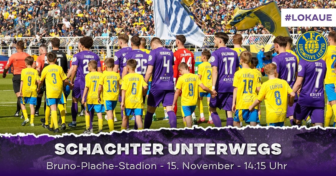 Ankündigungsgrafik Lok Leipzig