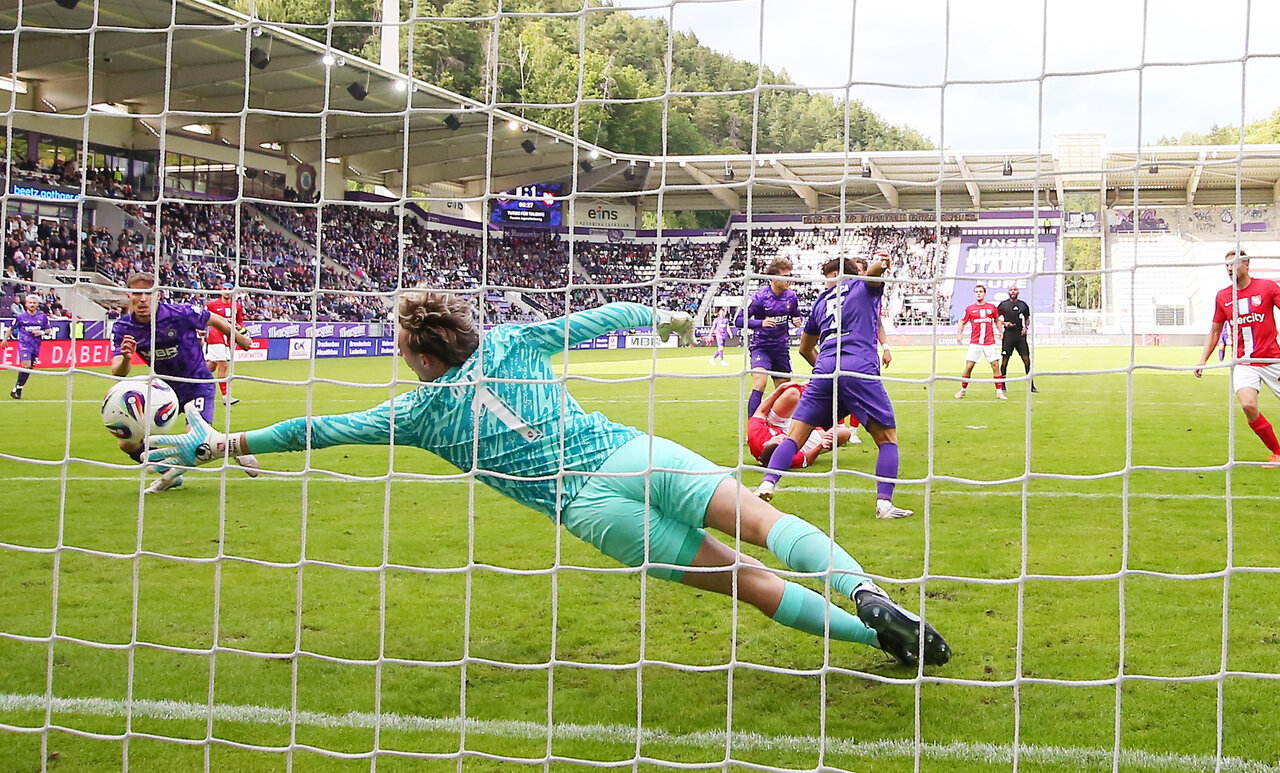Willensleistung - Luan Simnica trifft zum Ausgleich.