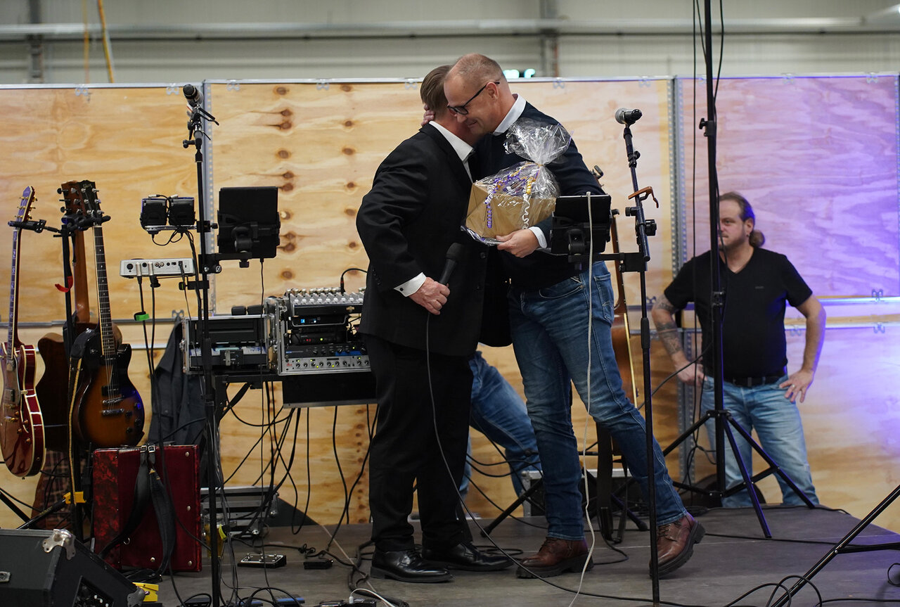 Präsident Thomas Schlesinger.