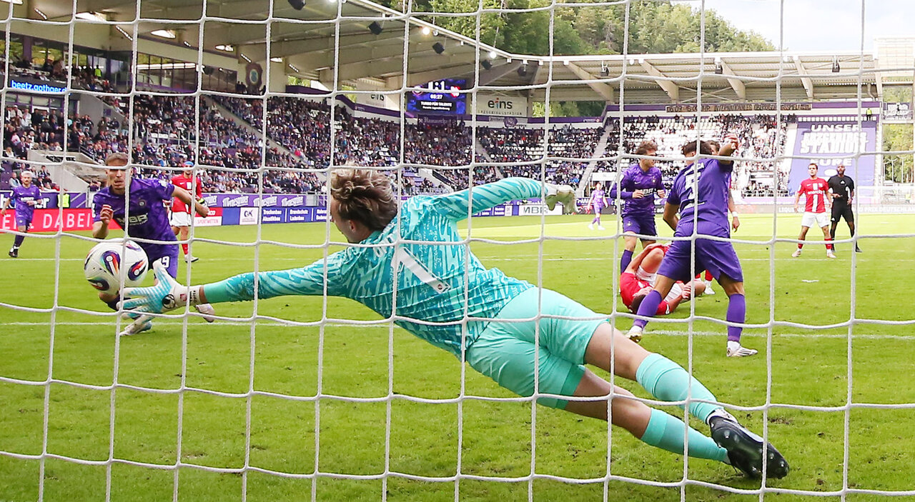 Das erste Saisontor für den FCE.