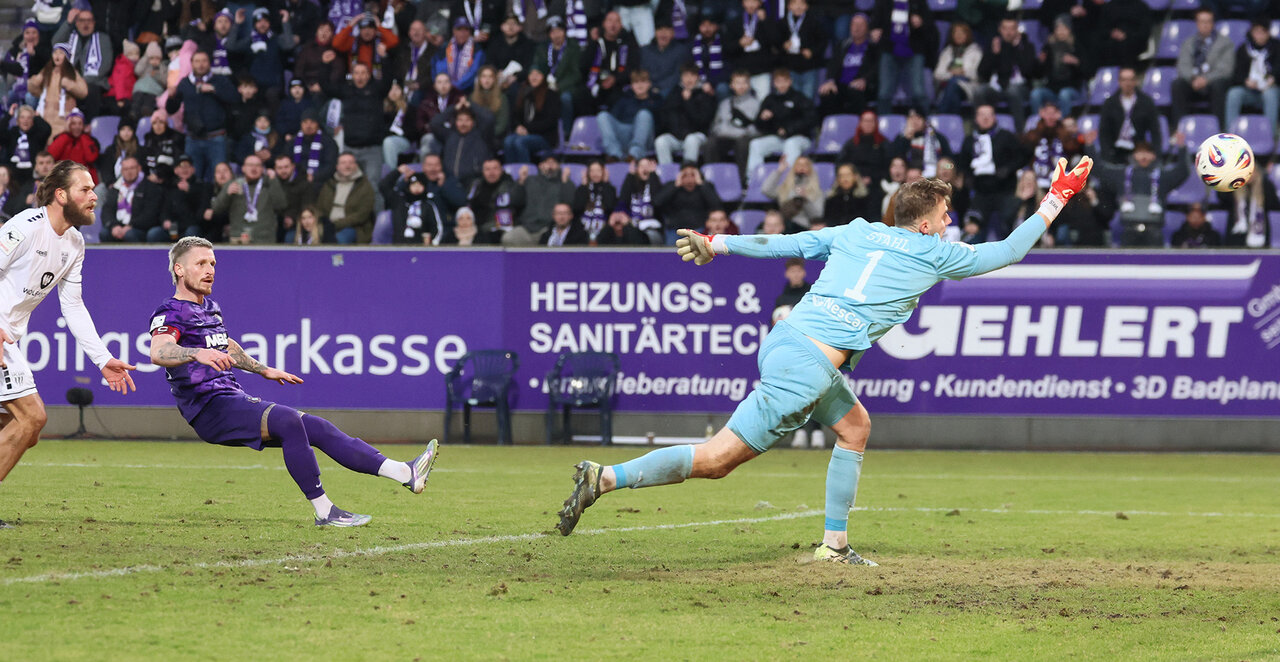Marvin Stefaniak traf beim 4:0-Sieg im Hinspiel.