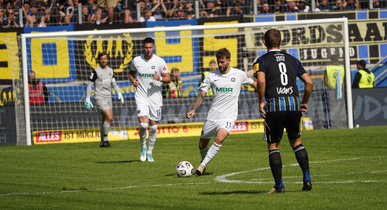 Antreiber im Mittelfeld - Eric Uhlmann.