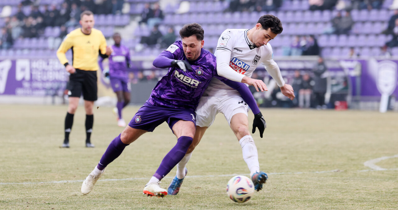 Kein Durchkommen - Marcel Bär ohne Chance. 