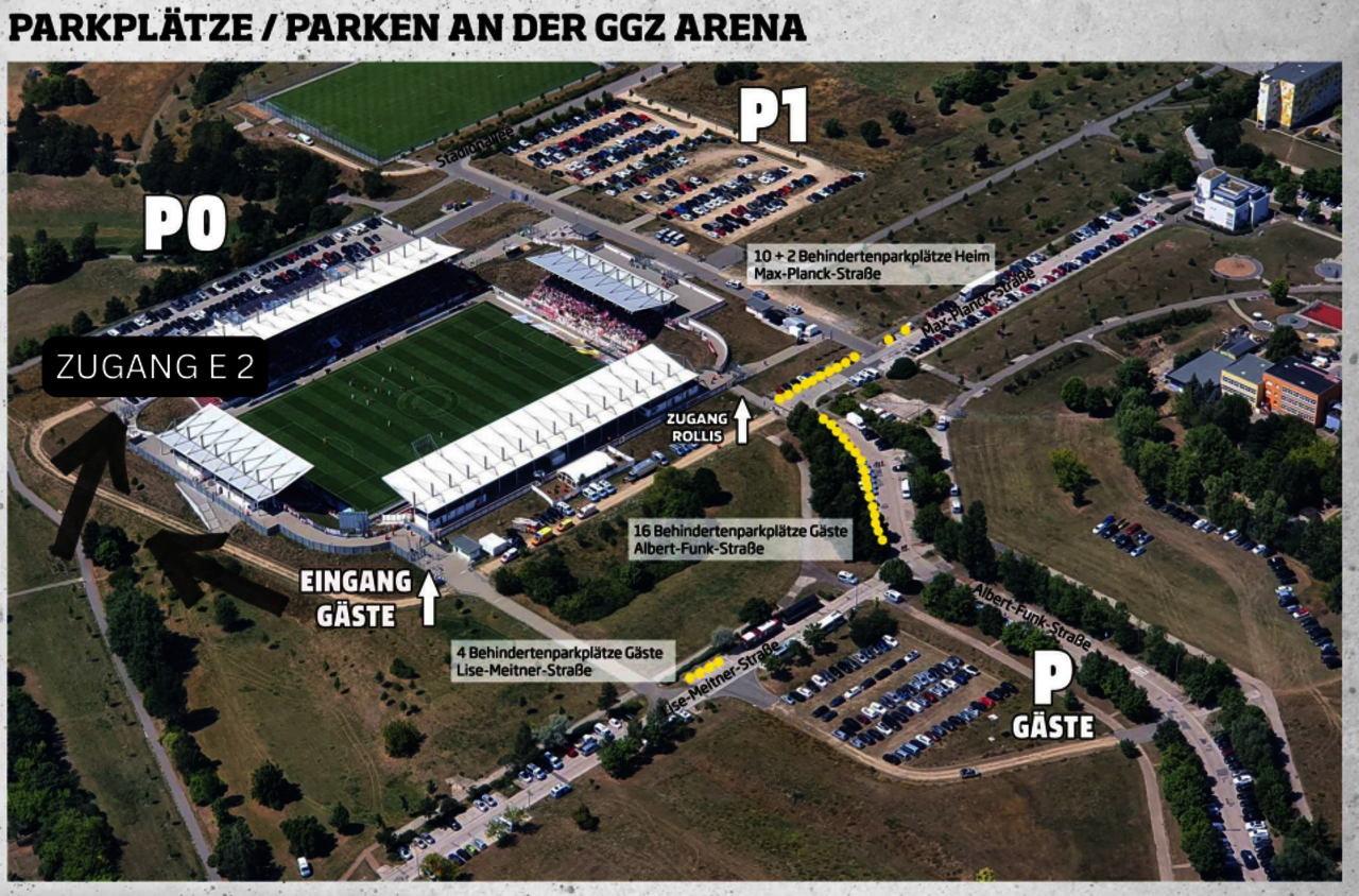 Stadionplan GGZ