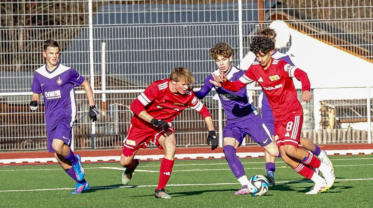 U16-Spiel gegen Union Berlin.