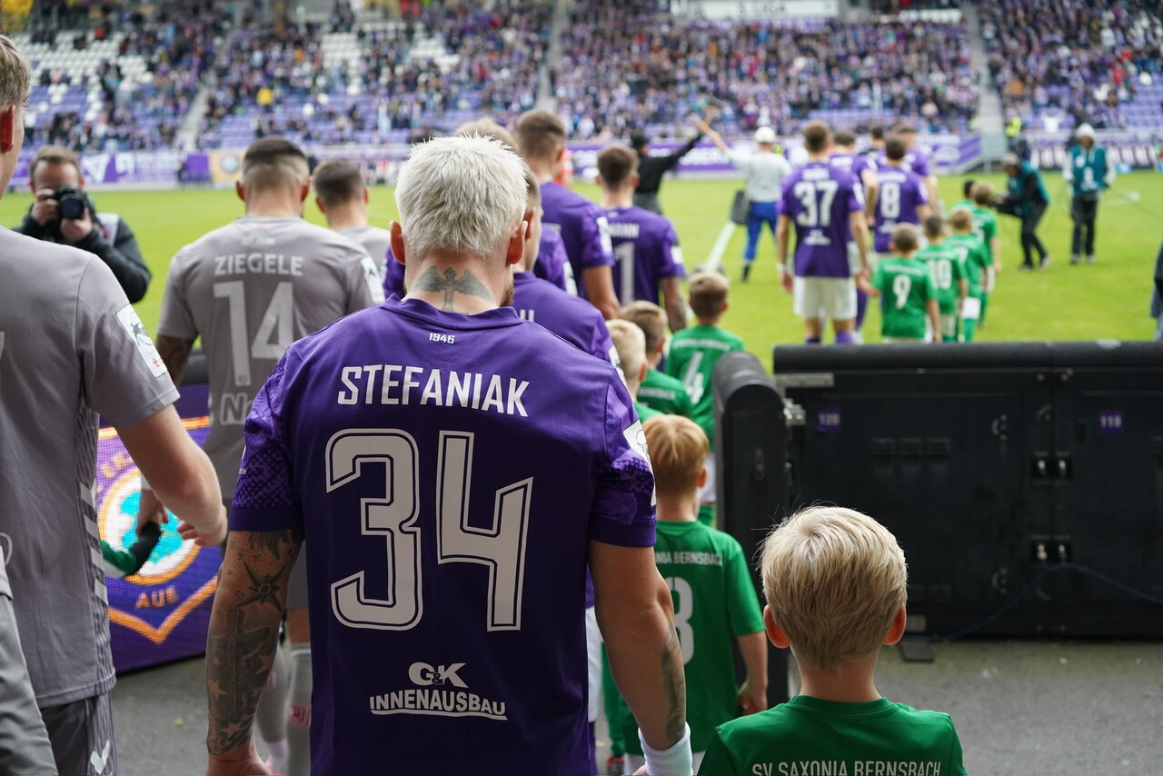 Aus dem Schacht rein ins Spiel. 